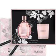 Viktor & Rolf Flowerbomb Eau De Parfum 100ml Candle Gift Set