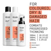 NIOXIN Scalp and Hair Thickening System 4 for Coloured Dry and Damaged...