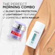 L'Oreal Paris Hyaluronic Filler Water Cream & Tinted Glow SPF50+ (Vari...