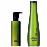 Shu Uemura Art of Hair Silk Bloom Shampoo (300ml) und Spülung (250ml)