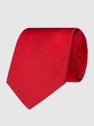 Blick Krawatte aus Seide in unifarbenem Design (7 cm) in Rot, Größe On...