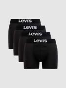 Levi's® Trunks mit Stretch-Anteil im 4er-Pack in Black, Größe S