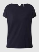 s.Oliver RED LABEL T-Shirt mit Stretch-Anteil in Marine, Größe XS
