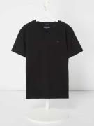 Tommy Hilfiger Teens T-Shirt mit Logo-Stickerei in Black, Größe 164