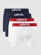 Levi's® Trunks mit Stretch-Anteil im 4er-Pack in Weiss, Größe S