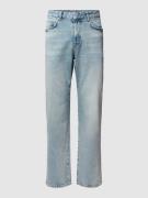 REVIEW Jeans mit 5-Pocket-Design in Blau, Größe 29