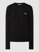 Antony Morato Sweatshirt mit Logo-Applikation in Black, Größe M
