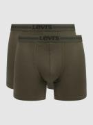 Levi's® Trunks mit Stretch-Anteil im 2er-Pack in Khaki, Größe S