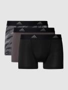 ADIDAS SPORTSWEAR Trunks mit elastischem Bund im 3er-Pack in Mittelgra...