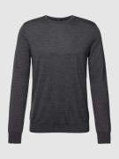 JOOP! Collection Pullover aus Merinowolle Modell 'Denny' in Anthrazit,...