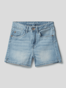 Garcia Jeansshorts mit Label-Patch in Jeansblau, Größe 140