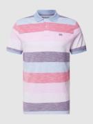 MCNEAL Poloshirt im Colour-Blocking-Design in Purple, Größe L