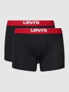 Levi's® Trunks mit Label-Detail Modell 'SOLID BASIC' in Rot, Größe S