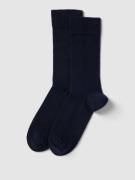 s.Oliver RED LABEL Socken aus Bio-Baumwolle im 2er-Pack in Dunkelblau,...
