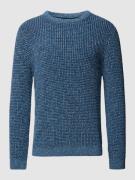 RAGMAN Pullover aus Baumwolle in Blau, Größe XL
