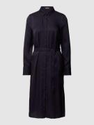 Christian Berg Woman Selection Hemdblusenkleid mit Hahnentrittmuster u...