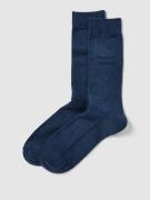 Levi's® Socken mit gerippten Abschlüssen in Jeansblau, Größe 39-42