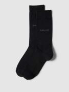 Levi's® Socken mit gerippten Abschlüssen in Black, Größe 39/42