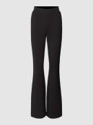 Gina Tricot Flared Cut Stoffhose mit Teilungsnähten Modell 'LUNA' in B...