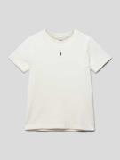 Polo Ralph Lauren Teens T-Shirt mit Logo-Stitching in Offwhite, Größe ...