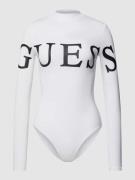 Guess Activewear Body mit Label-Print Modell 'GIULIA' in Weiss, Größe ...