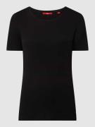 s.Oliver RED LABEL T-Shirt aus Baumwolle in Black, Größe 34