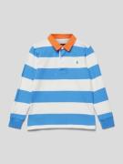 Polo Ralph Lauren Teens Poloshirt in langärmeligem Design mit Streifen...