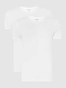MCNEAL T-Shirt aus Baumwolle im 2er-Pack in Weiss, Größe XL