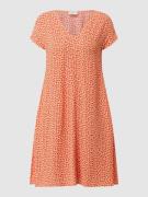 ROBE LÉGÈRE Kleid aus Viskose in Apricot, Größe 34