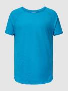 REVIEW T-Shirt mit Rundhalsausschnitt in Blau, Größe XL
