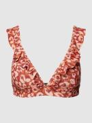 Shiwi Bikini-Oberteil mit Allover-Muster Modell 'BOBBY' in Rosa, Größe...