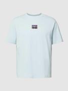 MCNEAL T-Shirt mit Motiv-Stitching in Hellblau, Größe XXL