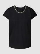 Christian Berg Woman T-Shirt mit Rundhalsausschnitt in Black, Größe 34