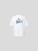 Blue Sky Inn Oversized T-Shirt aus reiner Baumwolle in Weiss, Größe S