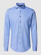 Profuomo Business-Hemd mit Knopfleiste Modell 'CUTAWAY' in Bleu, Größe...