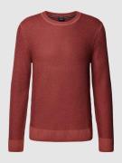 JOOP! Collection Strickpullover aus Schurwolle Modell 'Willon' in Bord...