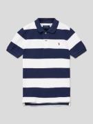 Polo Ralph Lauren Kids Poloshirt mit Streifenmuster in Marine, Größe 1...