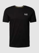 EA7 Emporio Armani T-Shirt mit Logo-Print in Black, Größe S