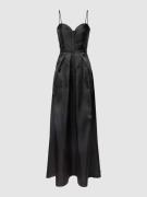 Vera Wang Bride Abendkleid mit Ziernähten Modell 'VERNISE' in Black, G...