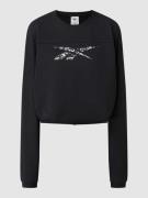 Reebok Active Sweatshirt mit überschnittenen Schultern in Black, Größe...