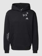 ADIDAS SPORTSWEAR Hoodie mit Motiv-Stitching in Black, Größe M