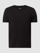 s.Oliver RED LABEL Regular Fit T-Shirt aus Bio-Baumwolle in Black, Grö...
