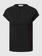 Fransa Blusenshirt mit Stehkragen Modell 'ZASKATER' in Black, Größe M