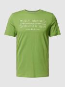 s.Oliver RED LABEL T-Shirt mit Label-Print in Grass, Größe S
