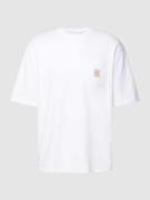 Levi's® Loose Fit T-Shirt mit Brusttasche in Weiss, Größe S