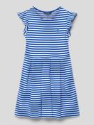 Polo Ralph Lauren Teens Kleid mit Streifenmuster in Blau, Größe 152