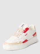 MoEa Vegane Sneaker aus Apfelresten Modell 'Apple Tricolor' in Rot, Gr...