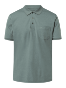 RAGMAN Poloshirt mit Brusttasche in Gruen, Größe S