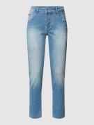 Blue Fire Jeans Skinny Fit Jeans mit Reißverschlusstasche in Hellblau,...