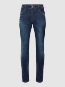 ELIAS RUMELIS Tapered Fit Jeans im 5-Pocket-Design Modell 'Dave' in Bl...